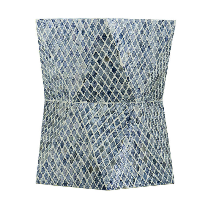Capiz Accent Stool