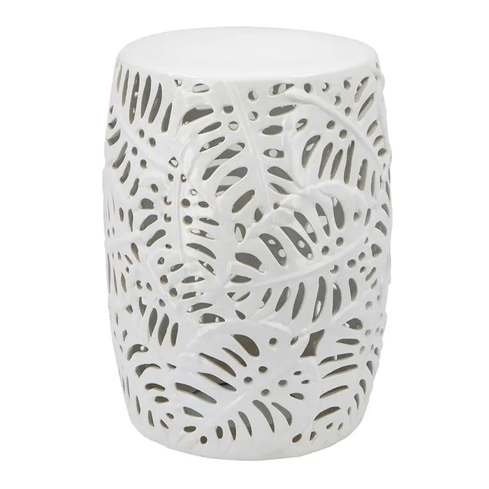 Palm Leaf Garden Stool