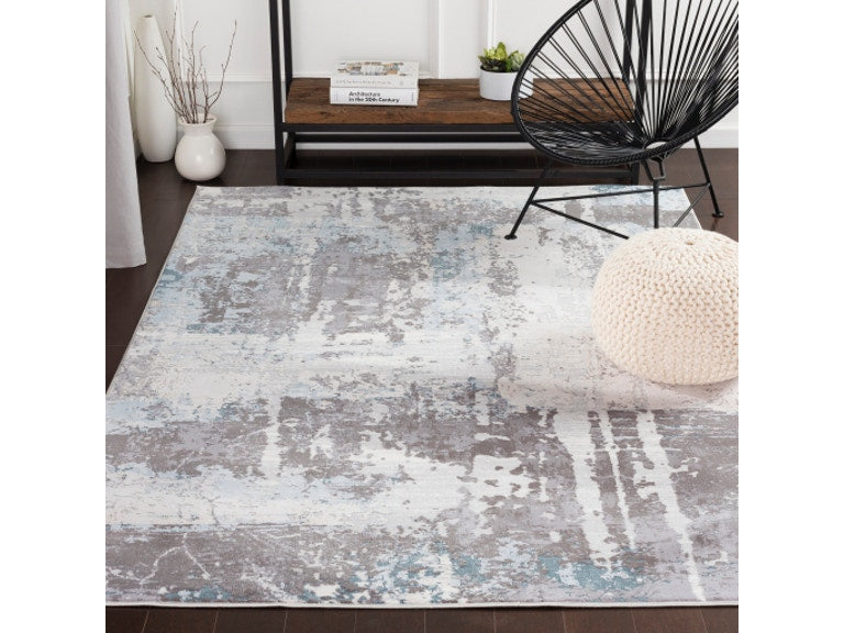 Genesis White / Charcoal Rug