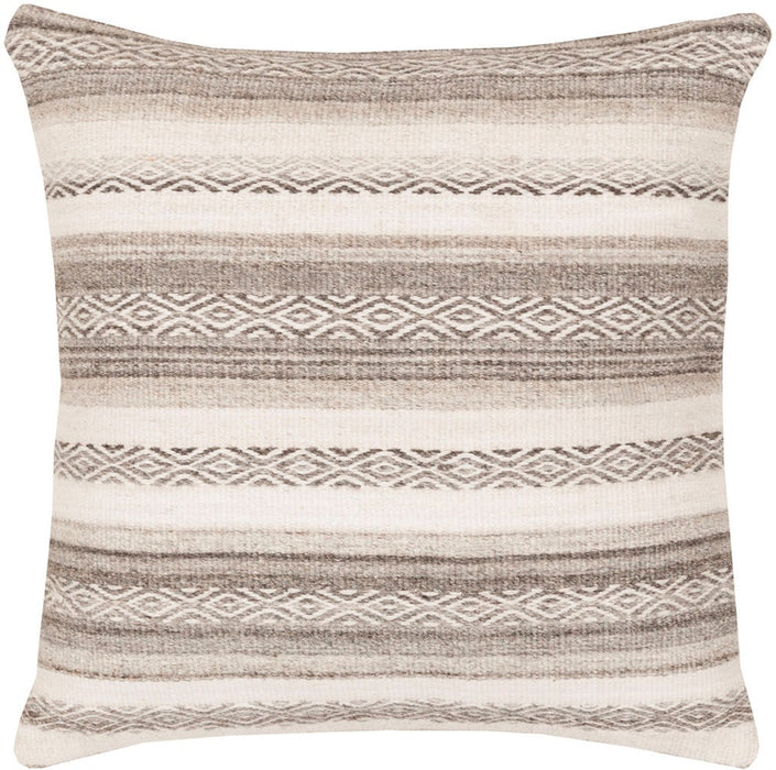 Isabella Light Gray / Ivory Pillow