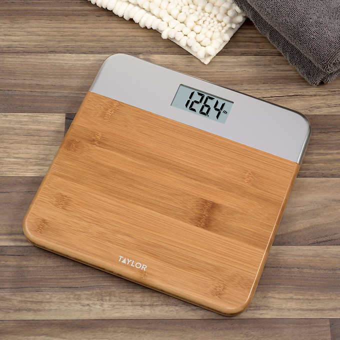 Bamboo Digital Bathroom Scale
