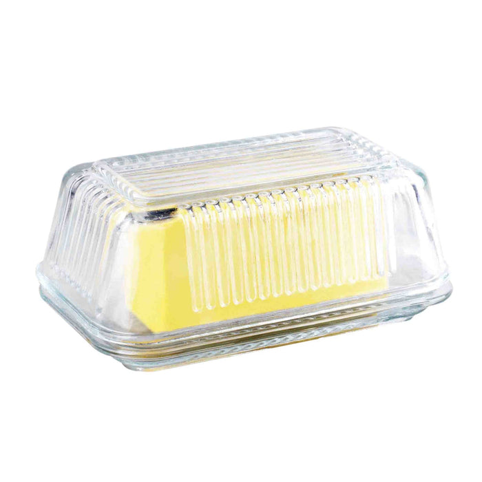 Glass Butter Dish