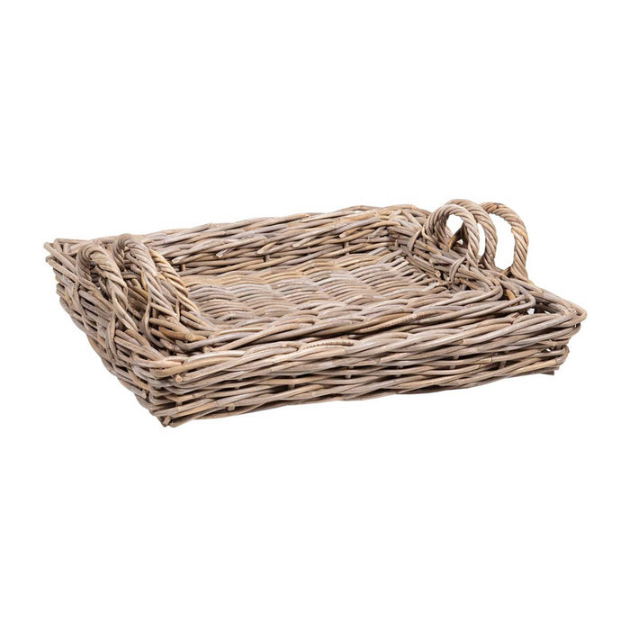 Mona Rectangular Rattan Tray