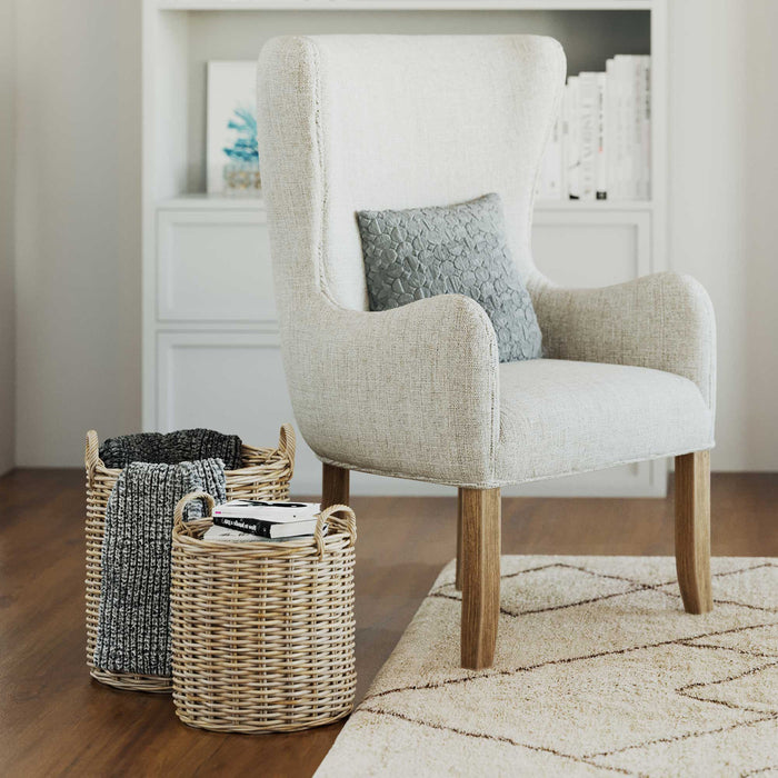 Mona Round Rattan Basket