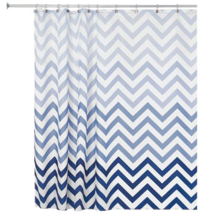 InterDesign Ombre Chevron Shower Curtain