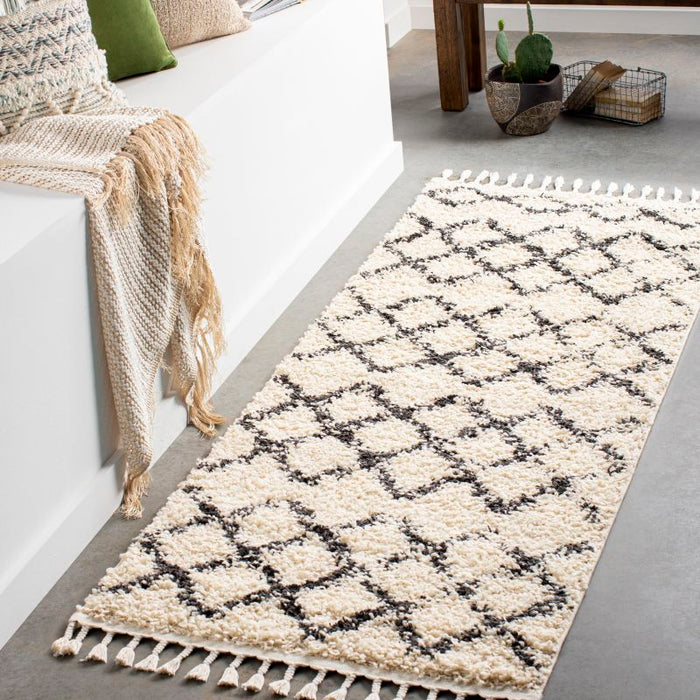 Berber Shag Charcoal Rug