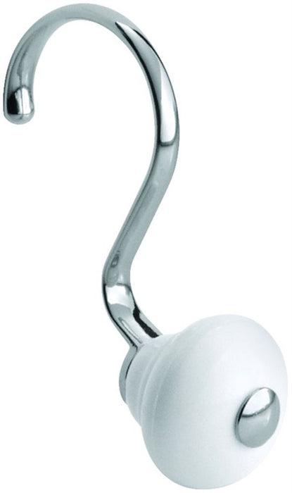 InterDesign York Shower Hooks - Set Of 12