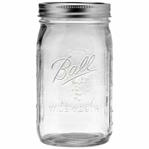 Wide Mouth Mason Jars