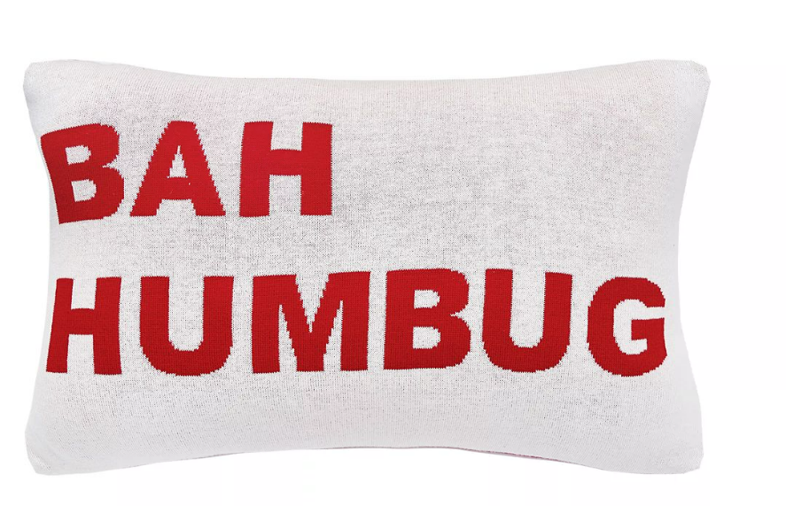 Bah Humbug Pillow
