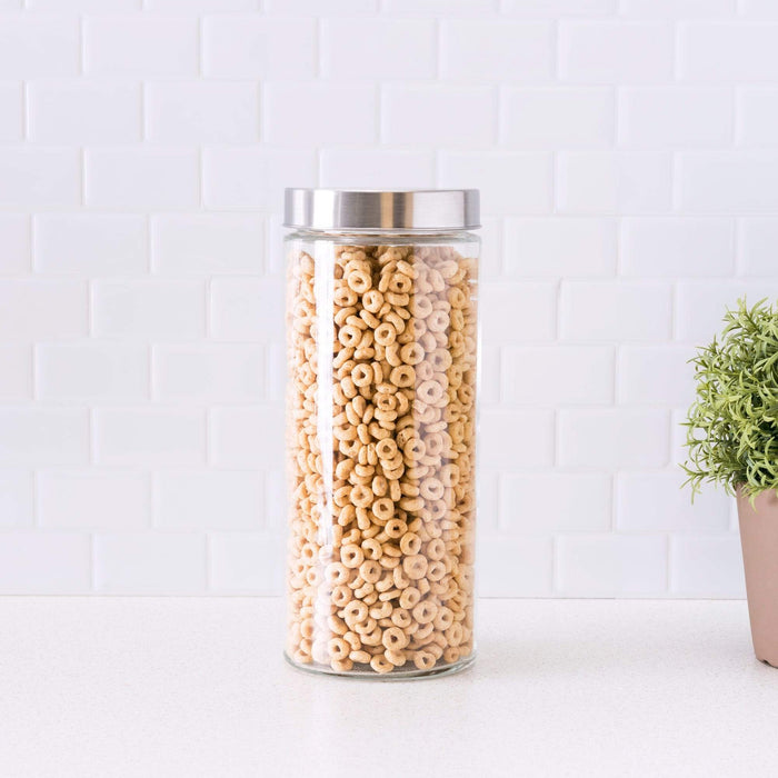 X-Large Round Glass Jar