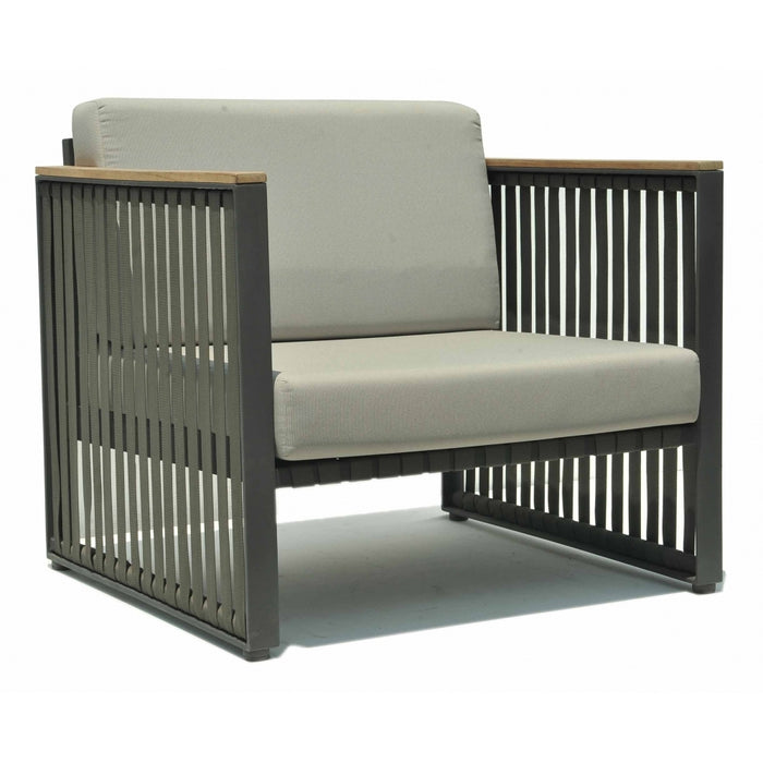 Horizon Armchair With Teak Arm