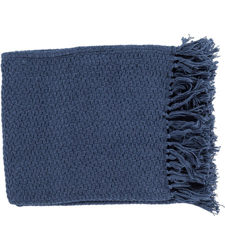 Teresa Navy Throw