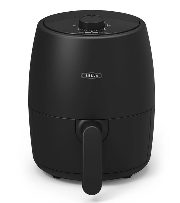 Bella 2-Quart Air Fryer - Matte Black