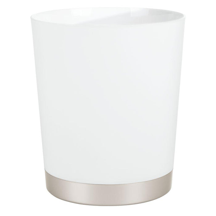 InterDesign Sedona Trash Can - Satin White