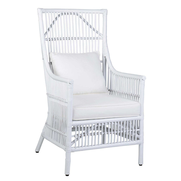 Winston White Armchair