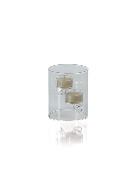 Suspended Glass Tealight Holder / Hurricane