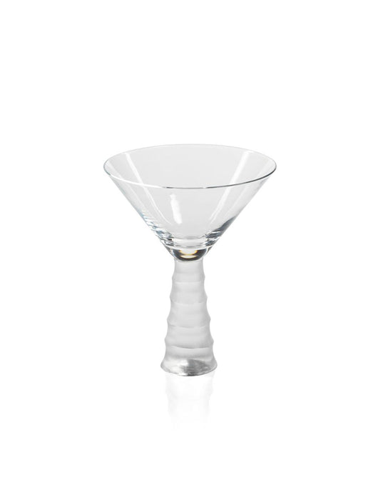 Sagano Bamboo Stem Martini Glass
