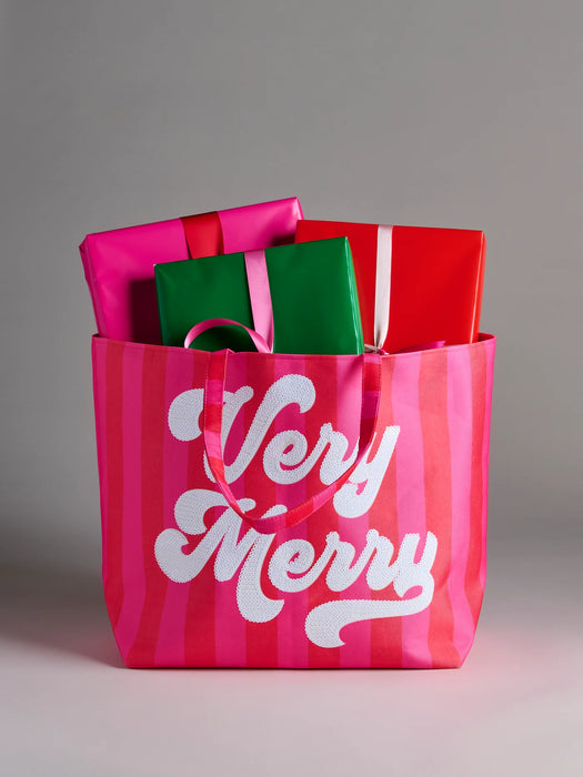 Very Merry Gifting Tote - Red