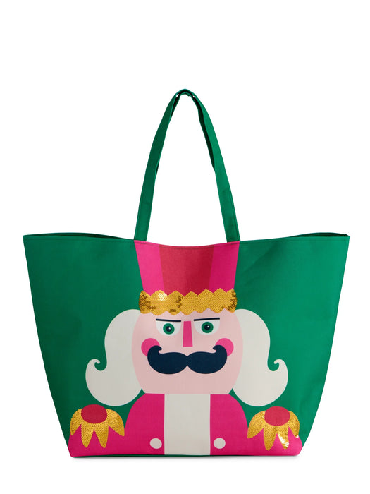 Nutcracker Gifting Tote - Green