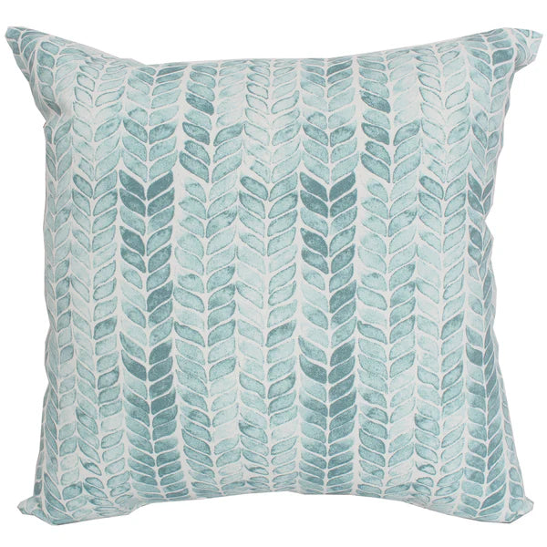 Sader Green Leaf Outdoor Pillow