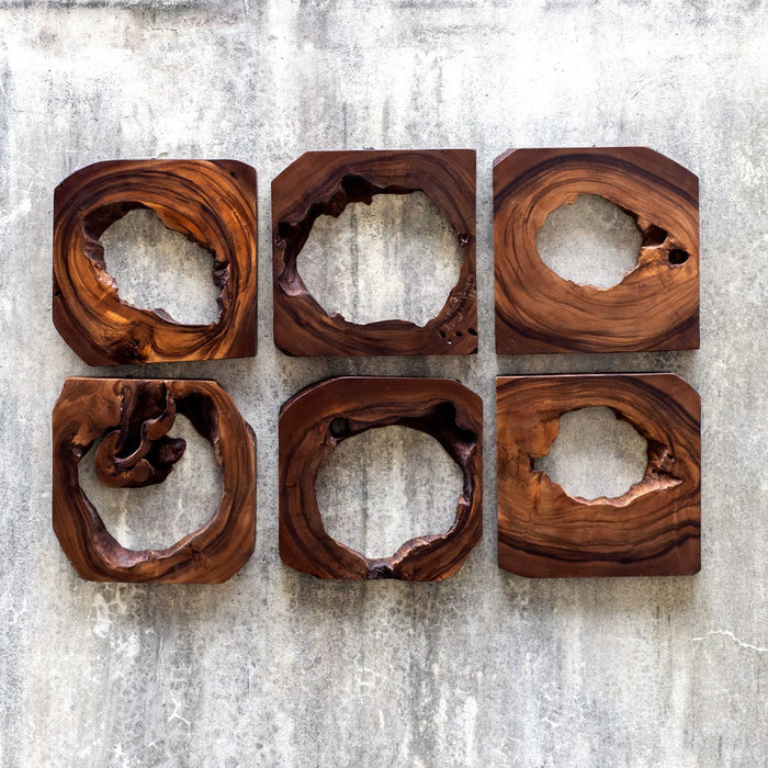 Adlai Wood Wall Decor - Set Of 6