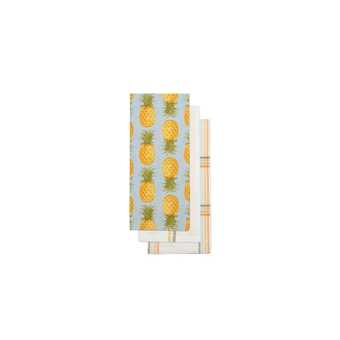 Pineapple Tea Towels - Set Of 3