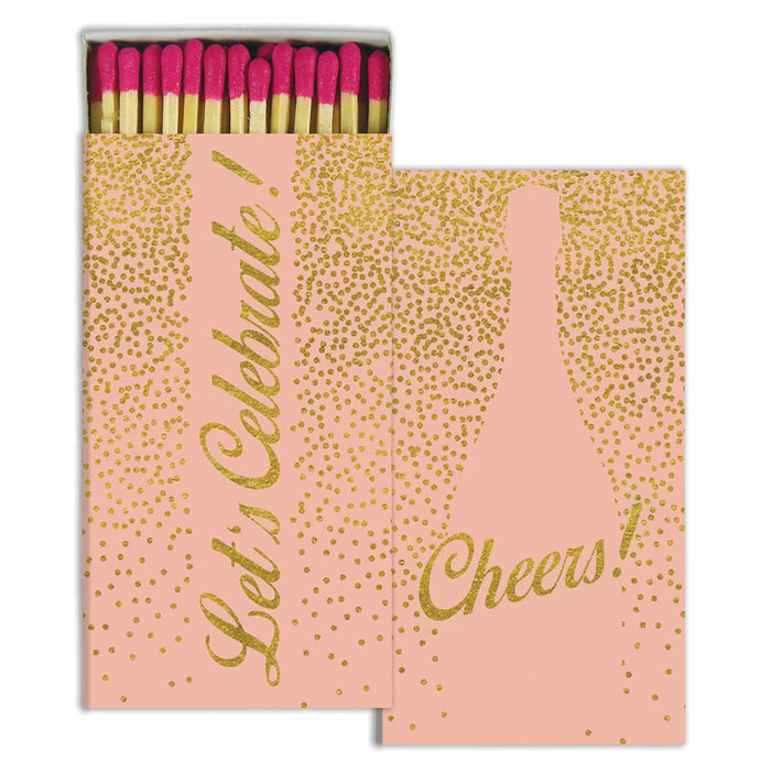 Cheers Matches - Gold Foil