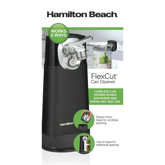 Hamilton Beach Electric Can Opener - Black