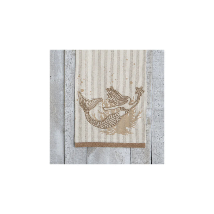 Mermaid Table Runner - Natural