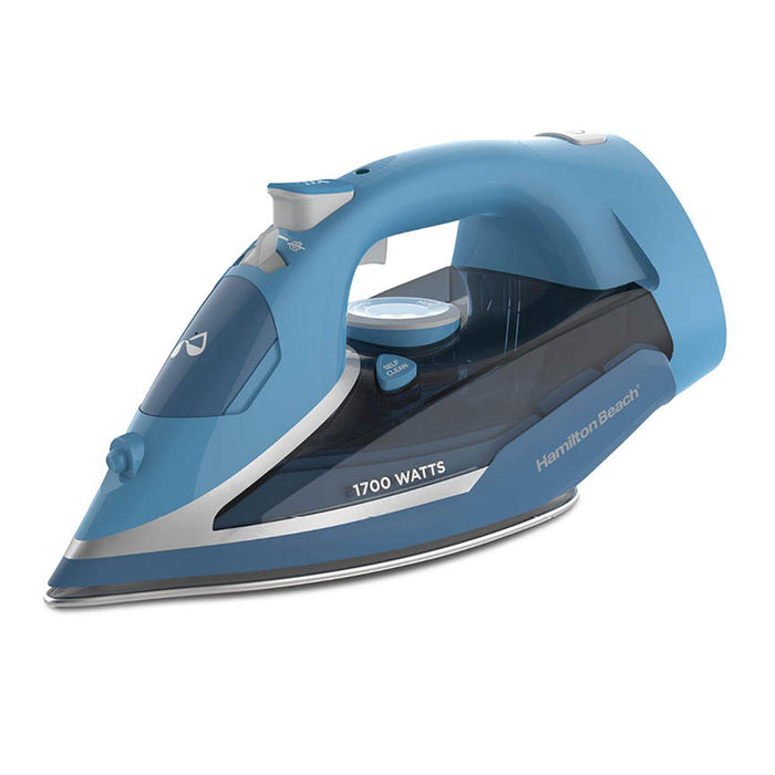 Hamilton Beach Stainless Steel Iron - Blue