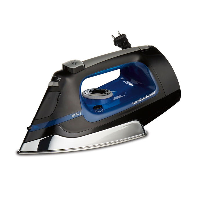 Hamilton Beach Steam Iron - Navy & Black