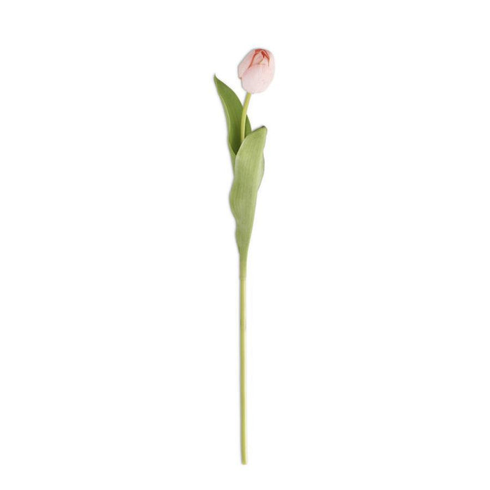 26.75" Fuchsia Silk w/Real Touch Single Tulip Stem