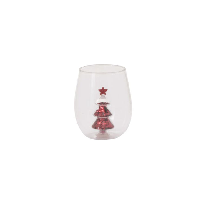 Glitter Tree Drinkware