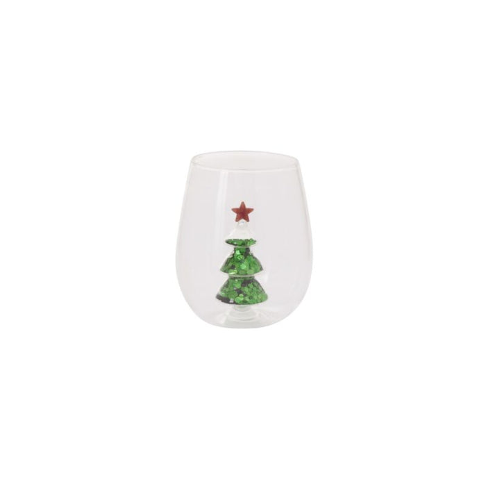 Glitter Tree Drinkware