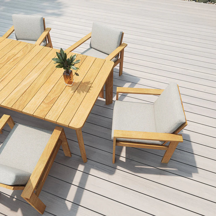 Meru Rectangular Teak Dining Table