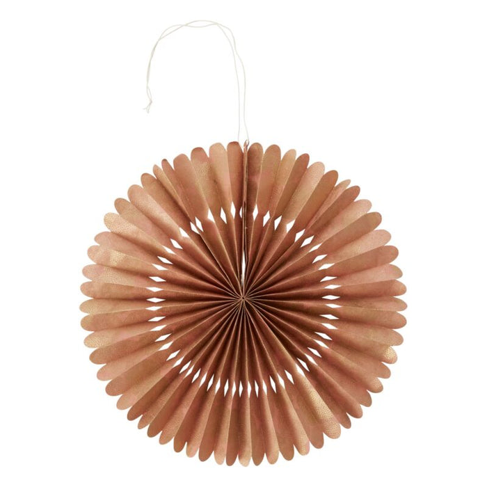 Jewel Tone Paper Fan Rose 16"
