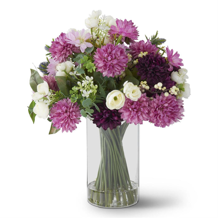 Purple & White Perennials