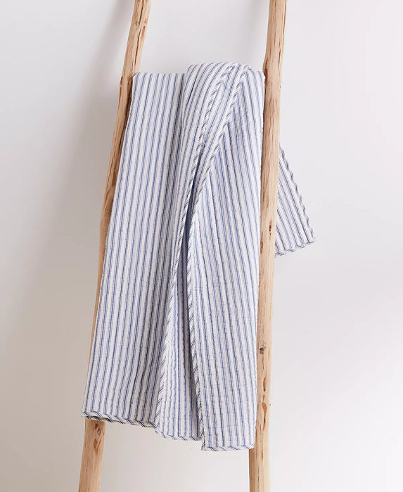 Tobago Stripe Reversible Quilted Throw