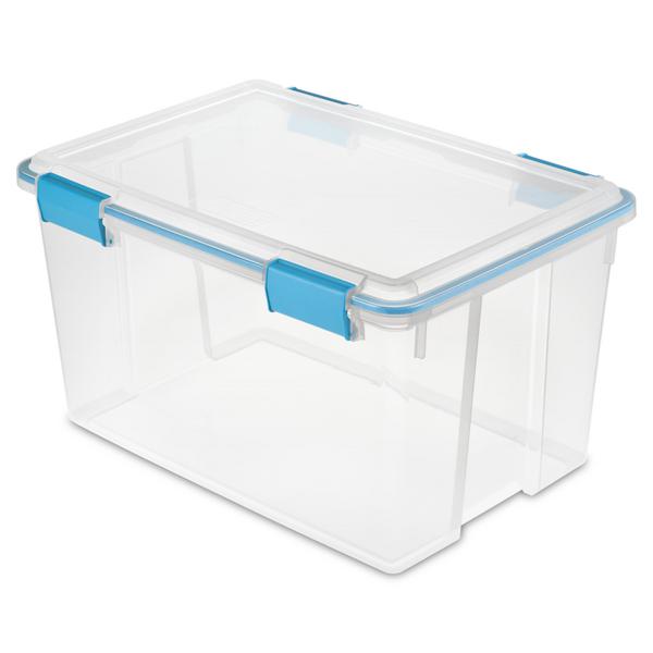 Sterilite Clear Gasket Box