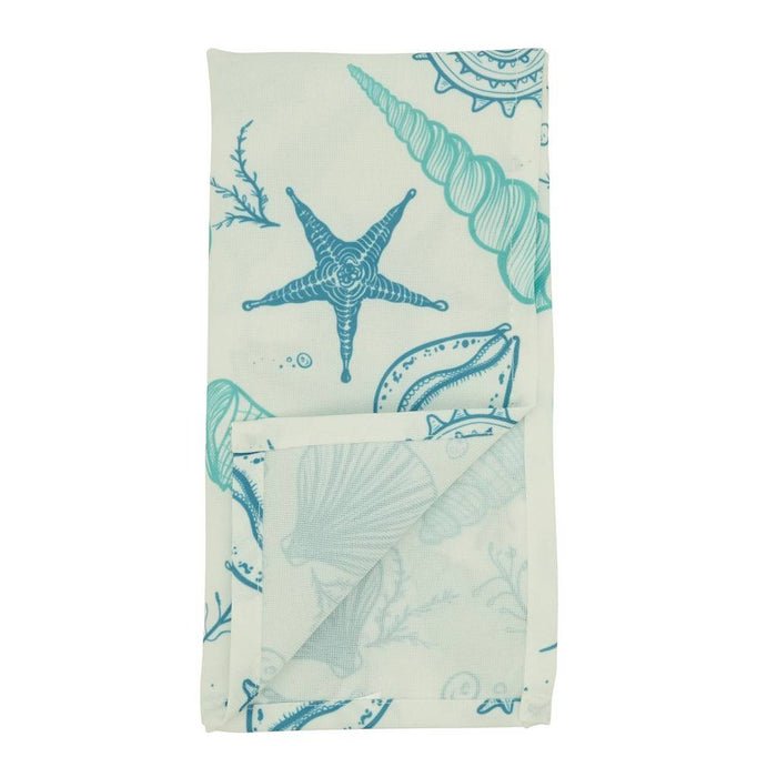 Sea Shells Napkin - Blue