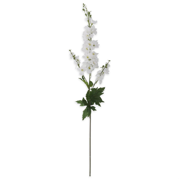 White 3 Shoot Delphinium Stem