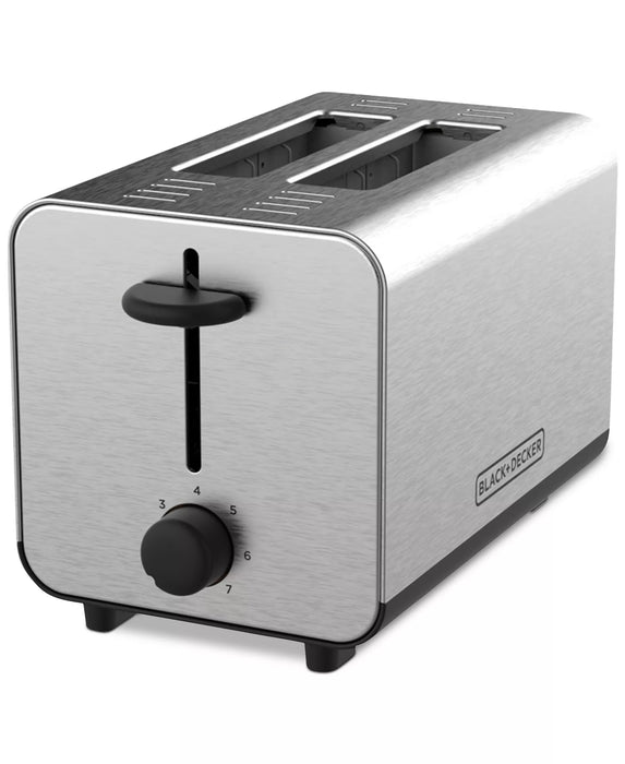 Black & Decker 2-Slice Stainless Steel Toaster
