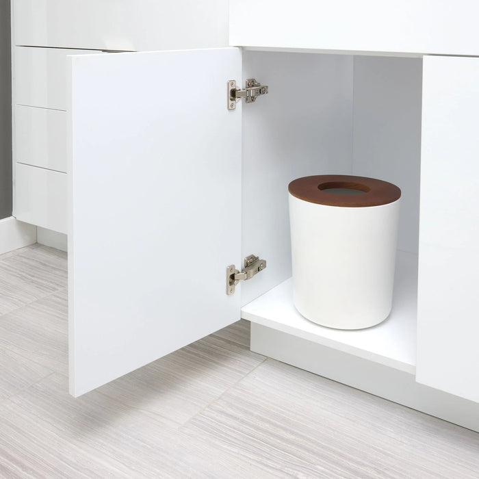 InterDesign Eco Vanity Steel Waste Can