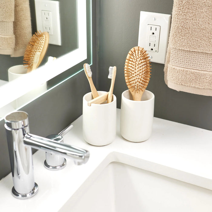 InterDesign Eco Vanity Ceramic Tumbler