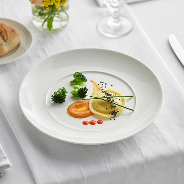 Acopa Liana Porcelain Dinner Plate