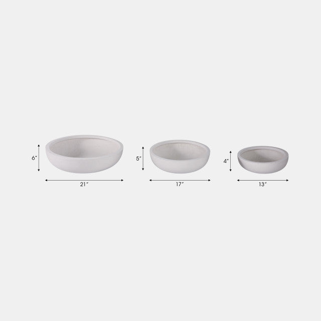Low Bowl Planter