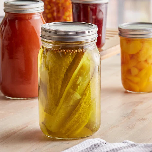 Glass Wide Mason Jar