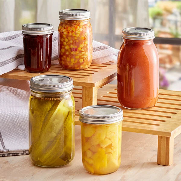 Glass Wide Mason Jar
