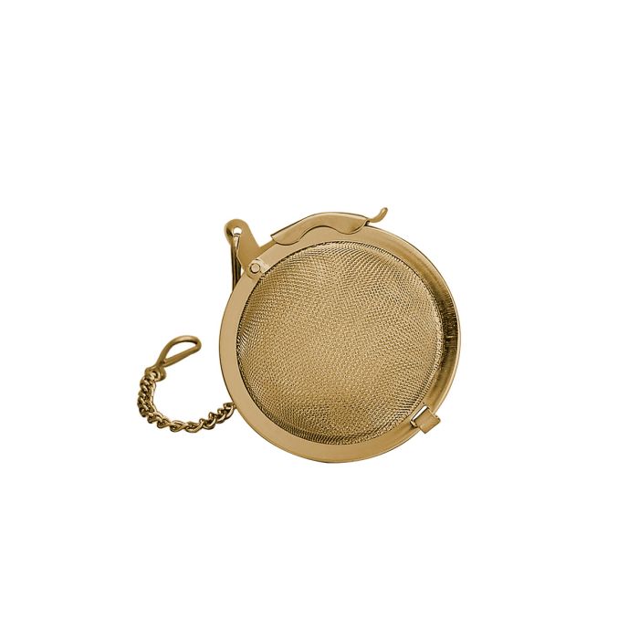 Gold Mesh Tea Ball Infuser