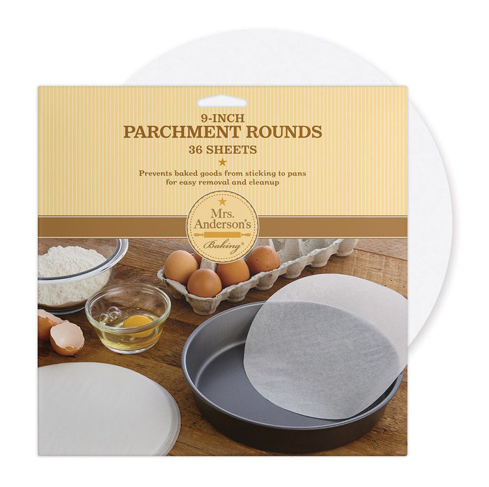 Mrs. Anderson's Baking Bleached Round Parchment Paper